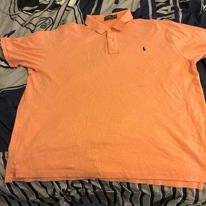 Ralph Lauren Polo - Peach w/ Blue Pony